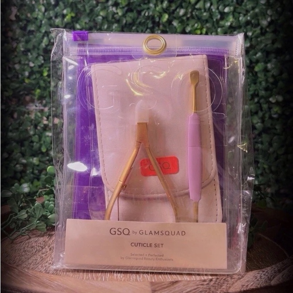 Glam Squad 2 You Cuticle Set - Purple and Gold